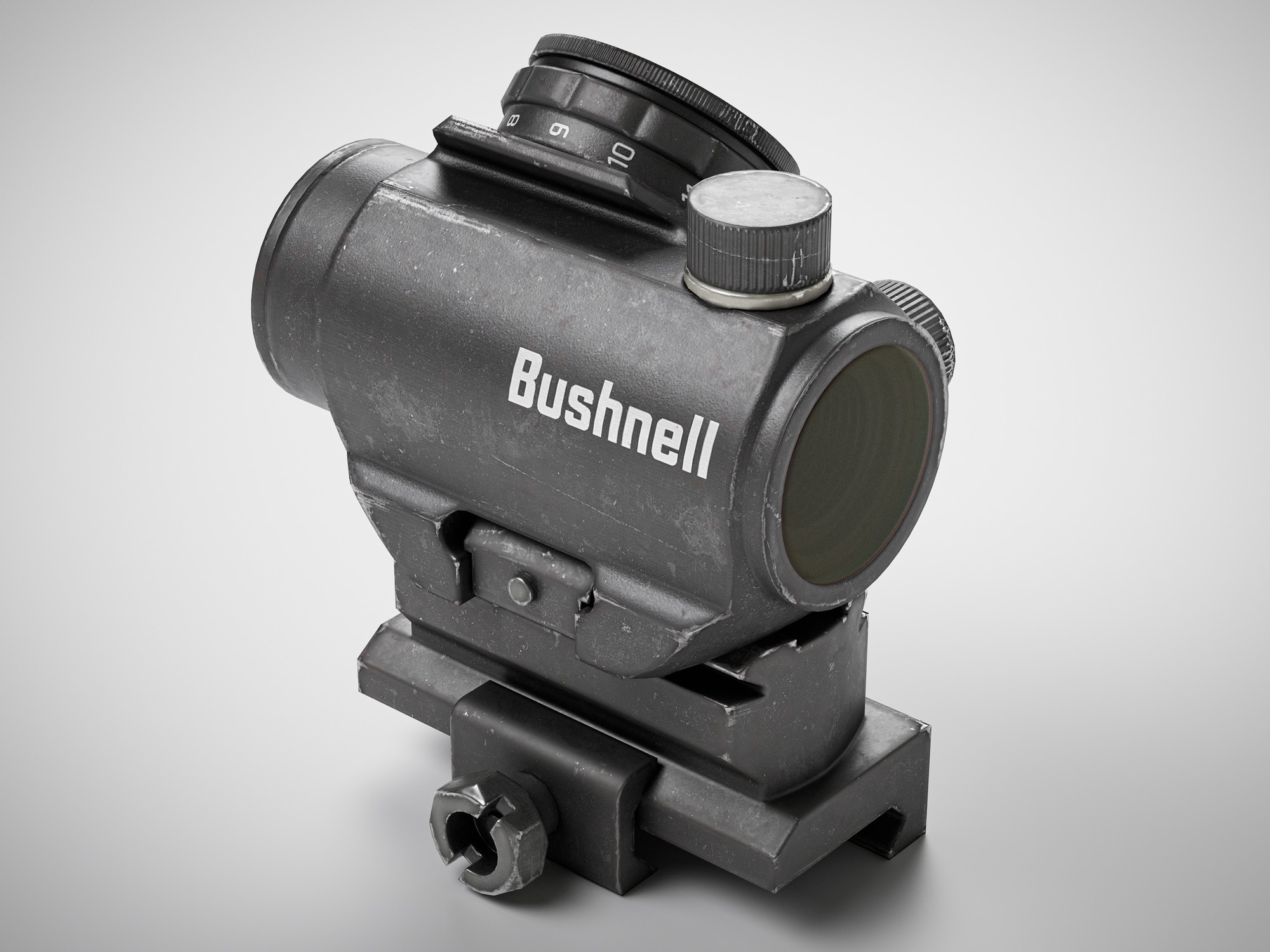 Bushnell TRS-25 & Leapers UTG3X, render, image 2