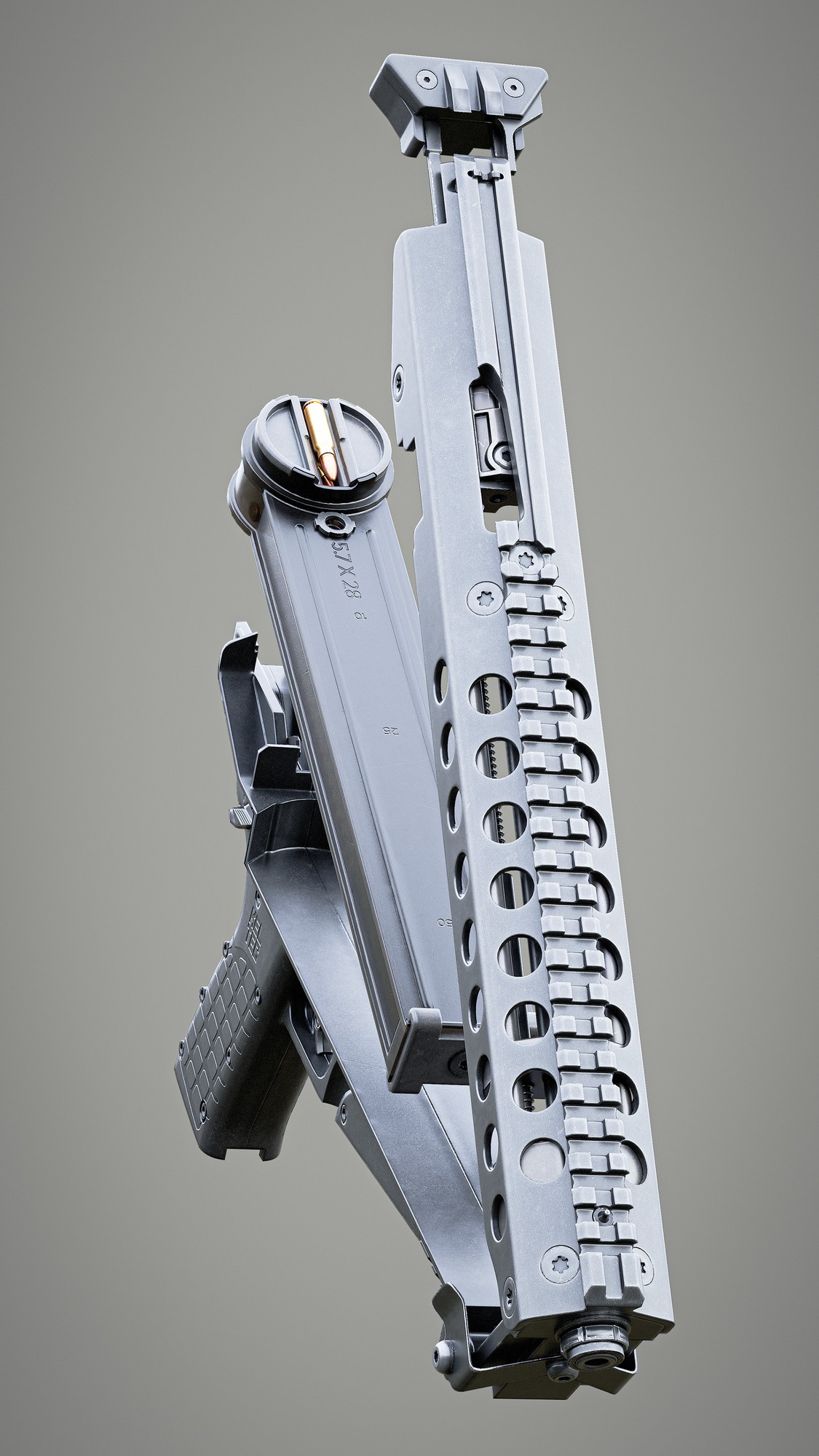 Kel-Tec P50, render, image 4