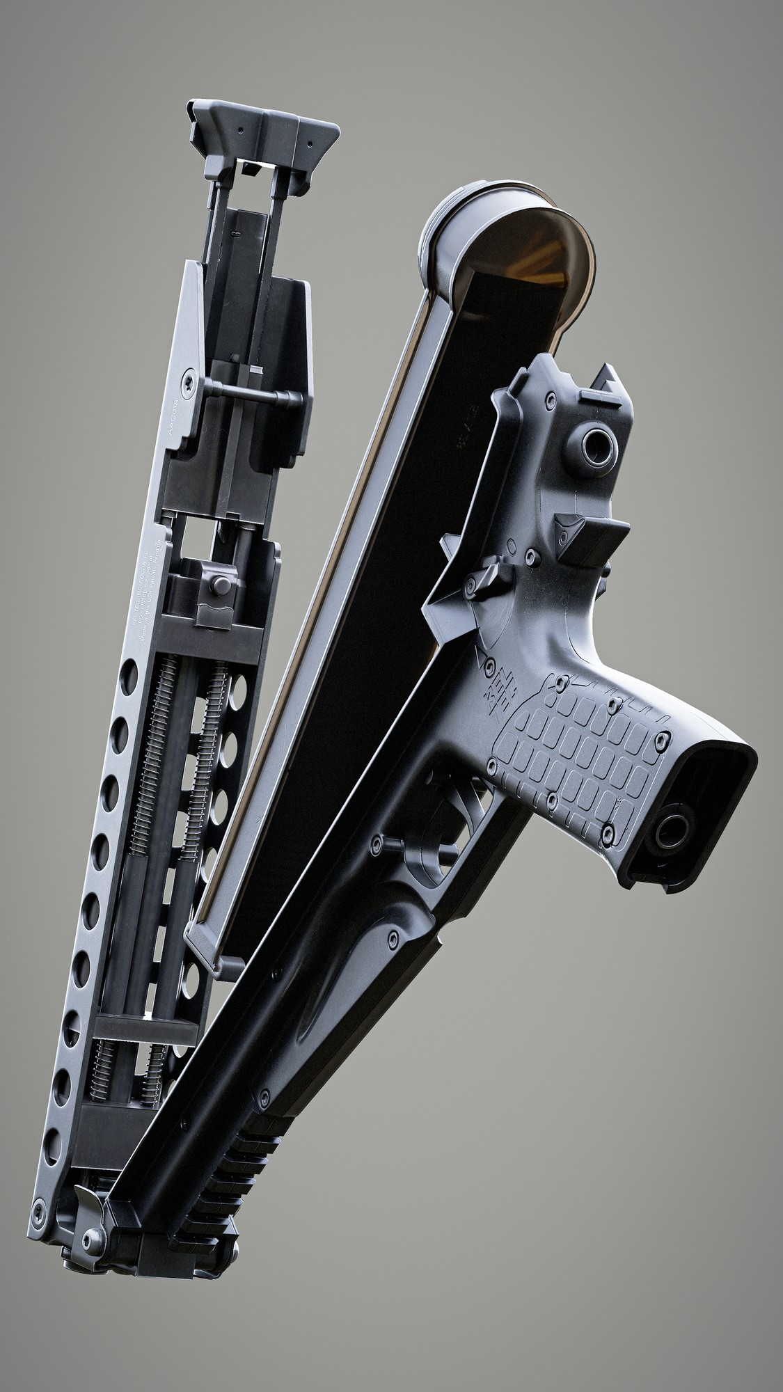 Kel-Tec P50, render, image 5