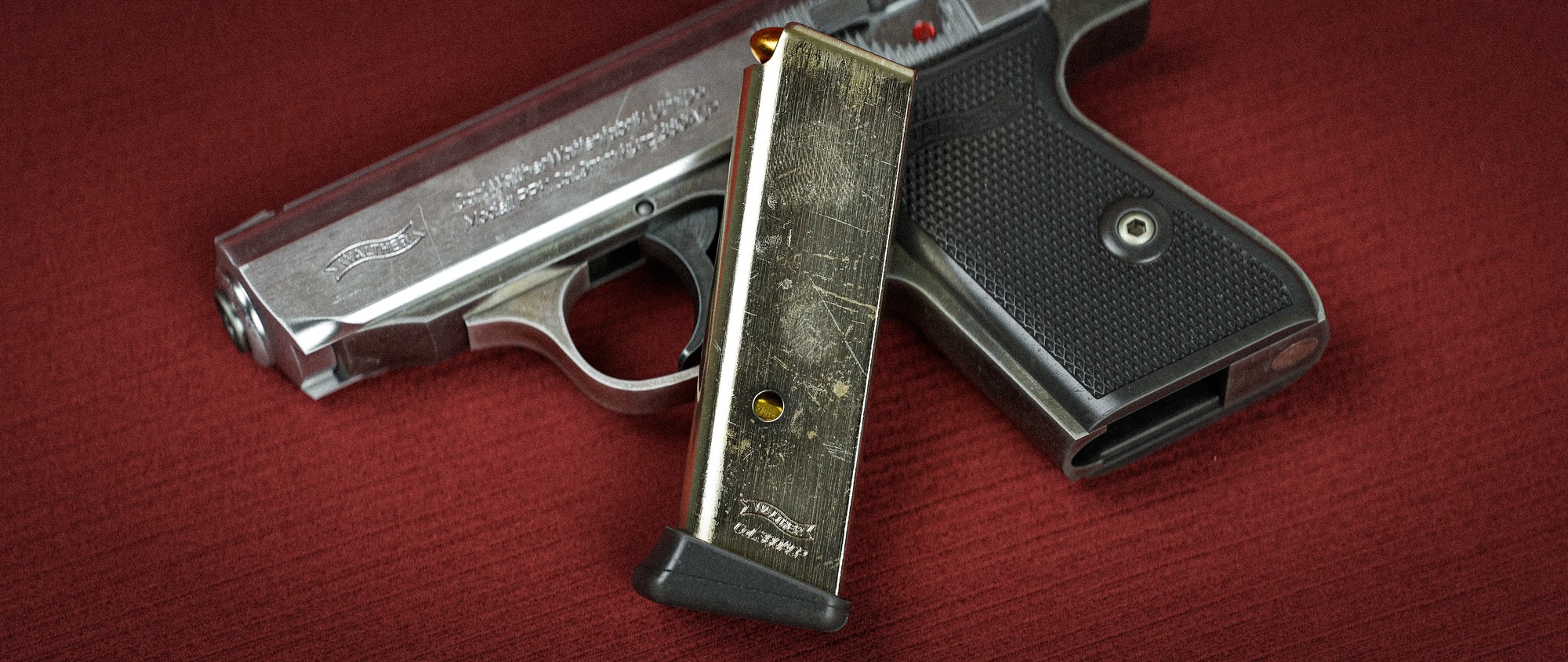 Walther PPK, render, image 1
