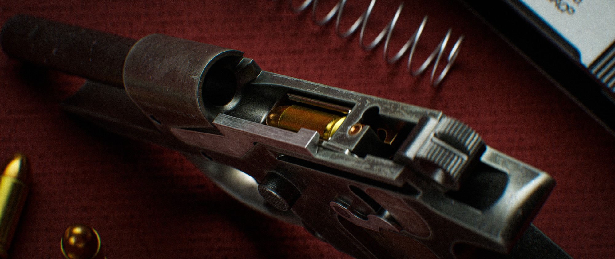 Walther PPK, render, image 8