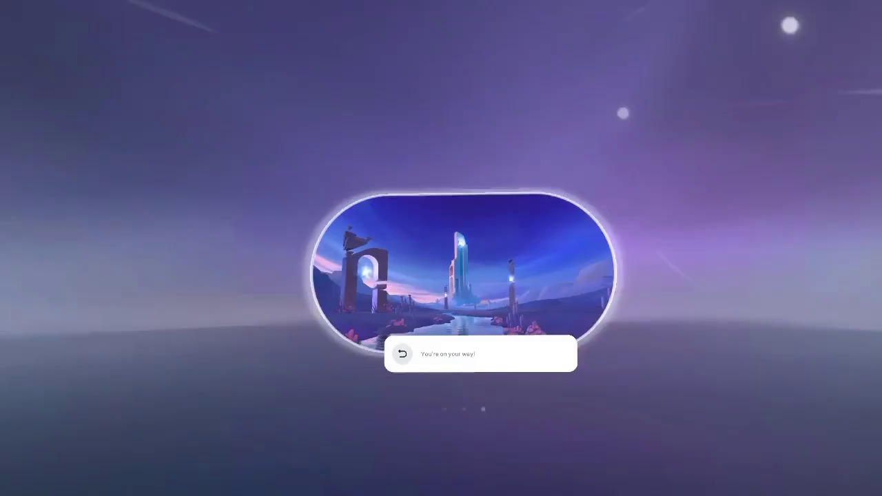 Black Math × Meta, VR level frame, image 1