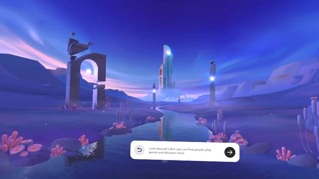 Black Math × Meta, VR level frame, image 9