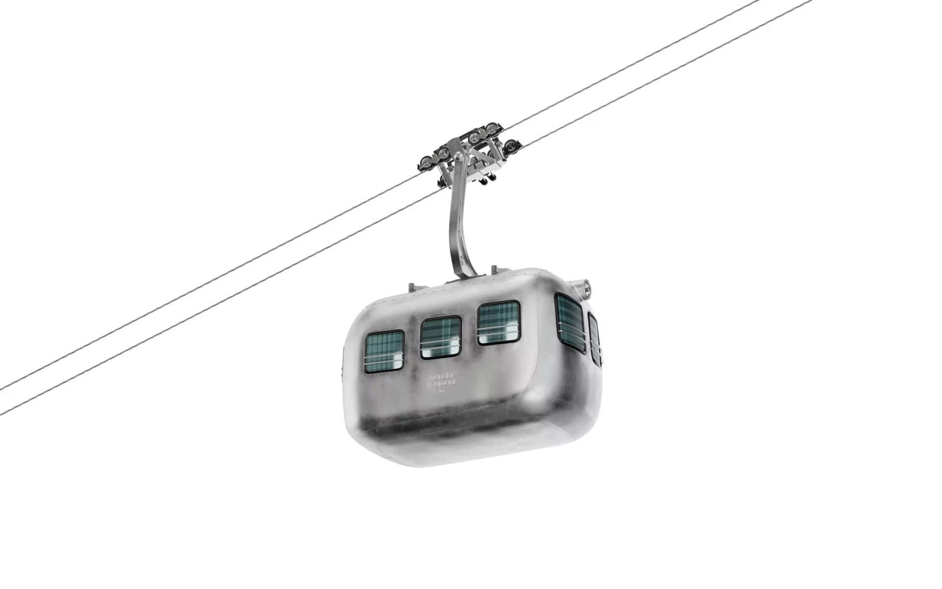 Moncler x Fragment, vintage cable car cabin