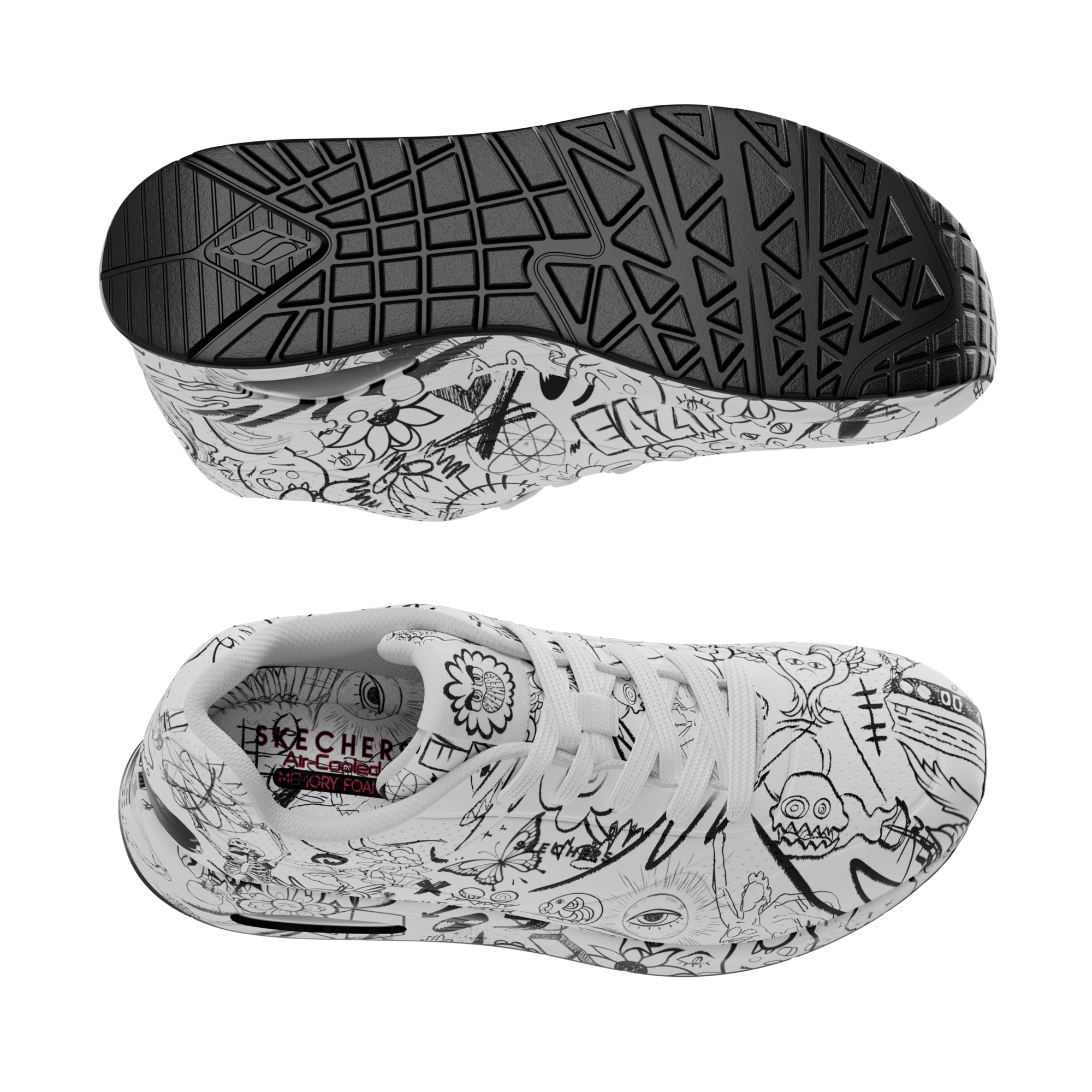 Skechers x Vexx Uno Court, image 6
