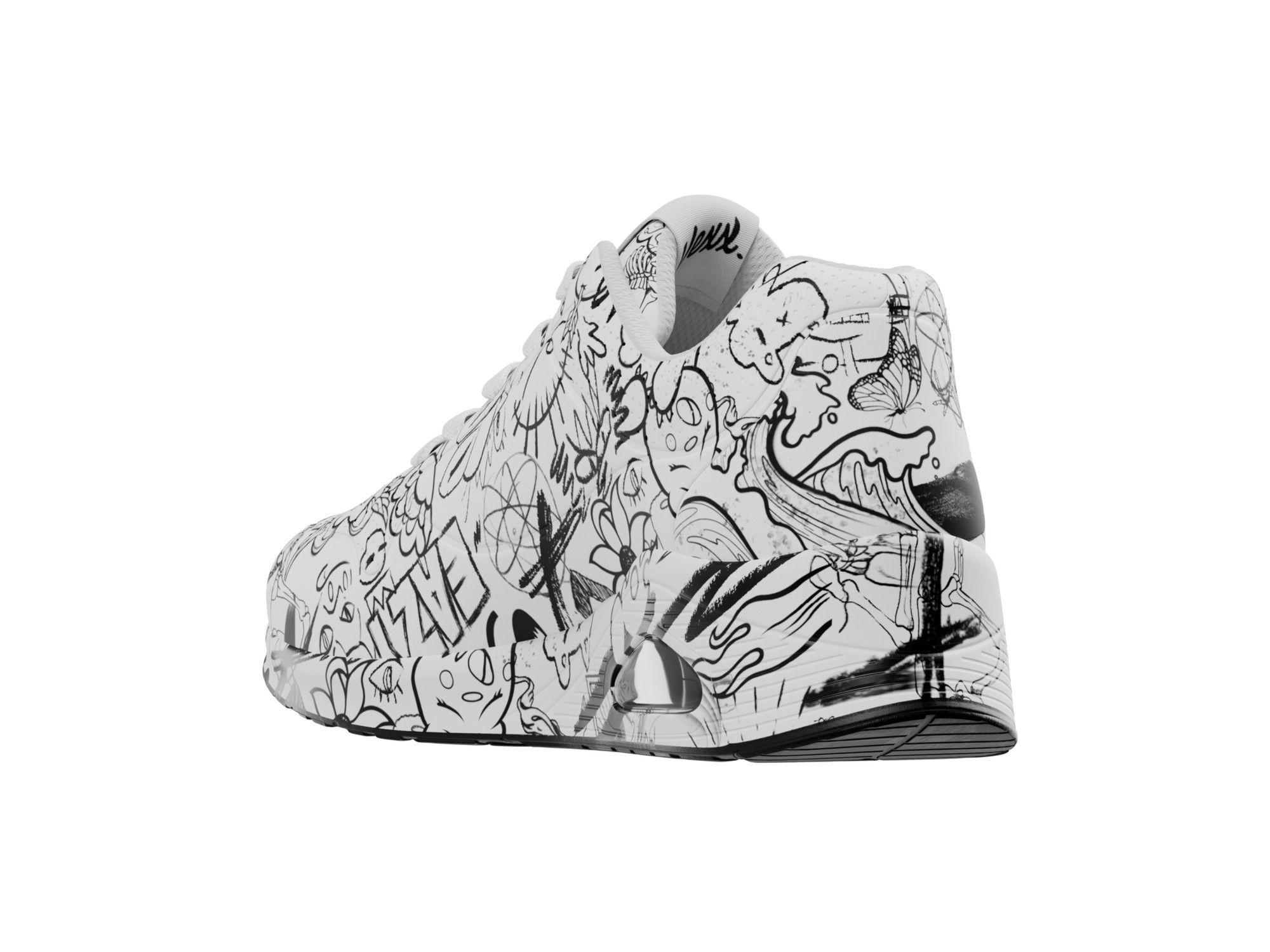 Skechers x Vexx Uno Court, image 7